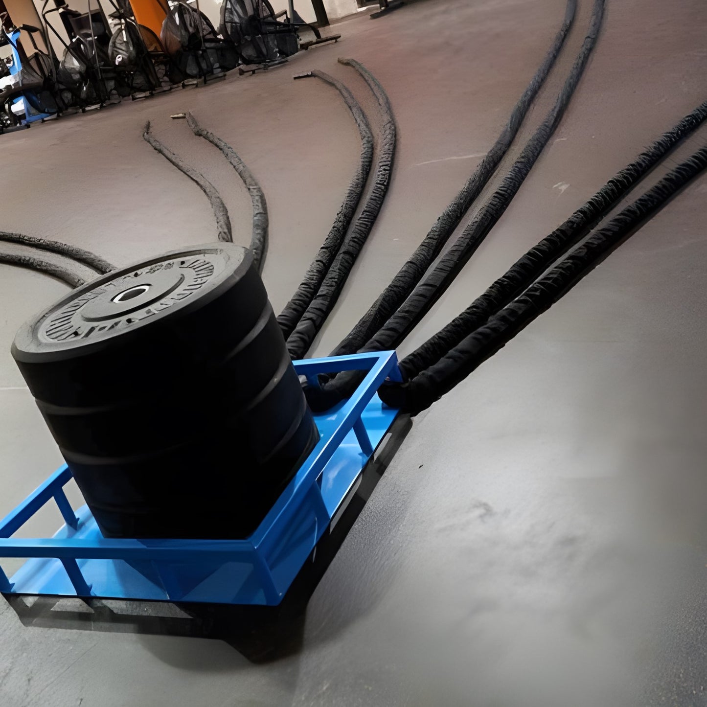 Wright 12-Person Battle Rope Station